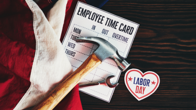 Labor Day Timecard