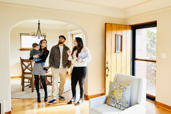 people in home