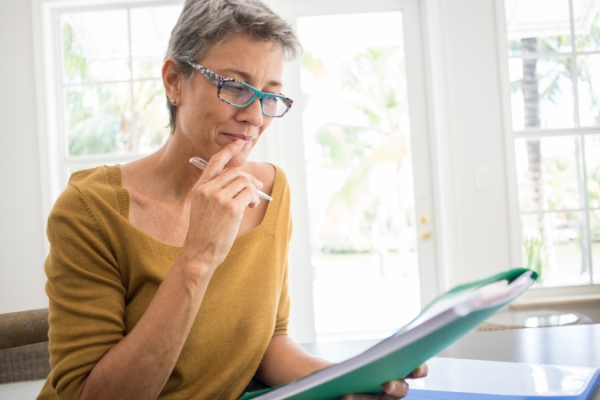 woman planning