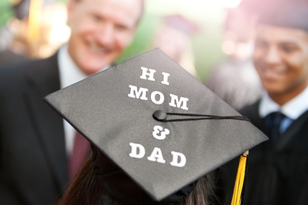 college student graduation cap